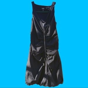 Ruched D&G Zipperfront LBD